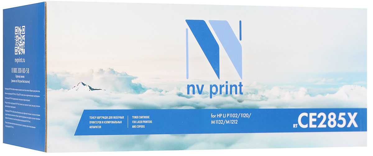 NV Print CE285X, Black тонер-картридж для HP LaserJet P1102/P1120/M1132/M1212/M1214NV-CE285X NV Print CE285X, Black тонер-картридж для HP LaserJet P1102/P1120/M1132/M1212/M1214NV-CE285XСовместимый лазерный картридж NV Print CE285X для печатающих устройств HP LJ P1102/P1120/M1132/M1212/M1214 - это альтернатива приобретению оригинальных расходных материалов. При этом качество печати остается высоким. Картридж обеспечивает повышенную чёткость чёрного текста и плавность переходов оттенков серого цвета и полутонов, позволяет отображать мельчайшие детали изображения. Лазерные принтеры, копировальные аппараты и МФУ являются более выгодными в печати, чем струйные устройства, так как лазерных картриджей хватает на значительно большее количество отпечатков, чем обычных. Для печати в данном случае используются не чернила, а тонер.