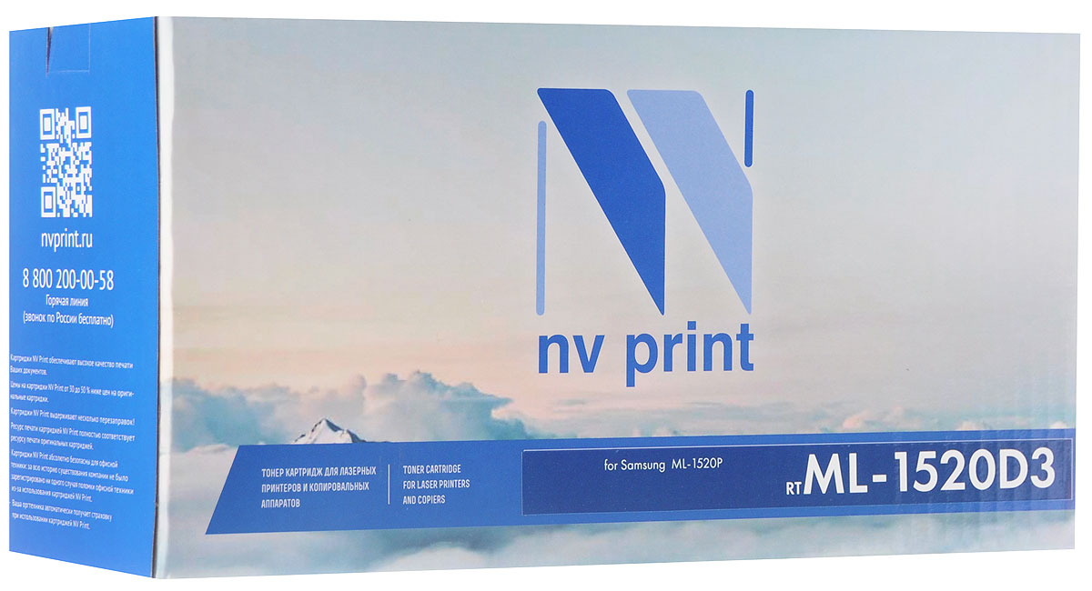 NV Print ML1520D3, Black тонер-картридж для Samsung ML-1520PNV-ML1520D3 NV Print ML1520D3, Black тонер-картридж для Samsung ML-1520PNV-ML1520D3Совместимый лазерный картридж NV Print ML1520D3 для печатающих устройств Samsung - это альтернатива приобретению оригинальных расходных материалов. При этом качество печати остается высоким. Картридж обеспечивает повышенную чёткость чёрного текста и плавность переходов оттенков серого цвета и полутонов, позволяет отображать мельчайшие детали изображения. Лазерные принтеры, копировальные аппараты и МФУ являются более выгодными в печати, чем струйные устройства, так как лазерных картриджей хватает на значительно большее количество отпечатков, чем обычных. Для печати в данном случае используются не чернила, а тонер.