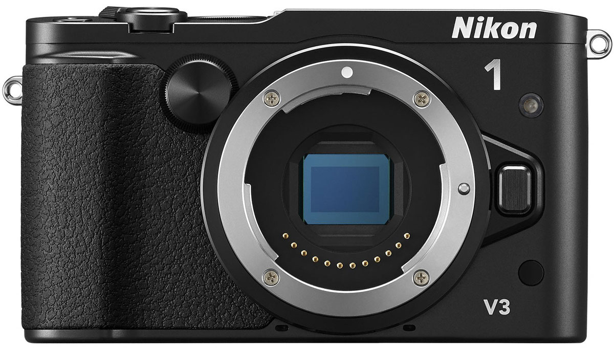 Nikon 1 V3 Body, Black цифровая фотокамераVVA231AE Nikon 1 V3 Body, Black цифровая фотокамераVVA231AENikon 1 V3 - это портативная системная фотокамера, обладающая производительностью профессионального класса, всегда поможет поймать нужный кадр. Революционная система гибридной АФ от компании Nikon позволяет с высокой точностью снять удивительные мгновения, которые длятся лишь доли секунды, а КМОП-матрица с разрешением 18,4 млн пикселей и чувствительностью 160–12800 единиц ISO гарантирует получение красивых детализированных изображений в формате RAW и видео HD при любом освещении. Благодаря продуманной эргономике Nikon 1 и гибкости применения системных принадлежностей управлять этой моделью так же удобно, как и цифровыми зеркальными фотокамерами. Сосредоточьтесь только на событиях в кадре, используя 171-точечную систему гибридной АФ. Снимайте за считанные мгновения на скорости до 20 кадров в секунду при непрерывной автофокусировке. Касаясь сенсорного экрана с малым временем отклика, фотограф может фокусироваться, выполнять съемку и ...