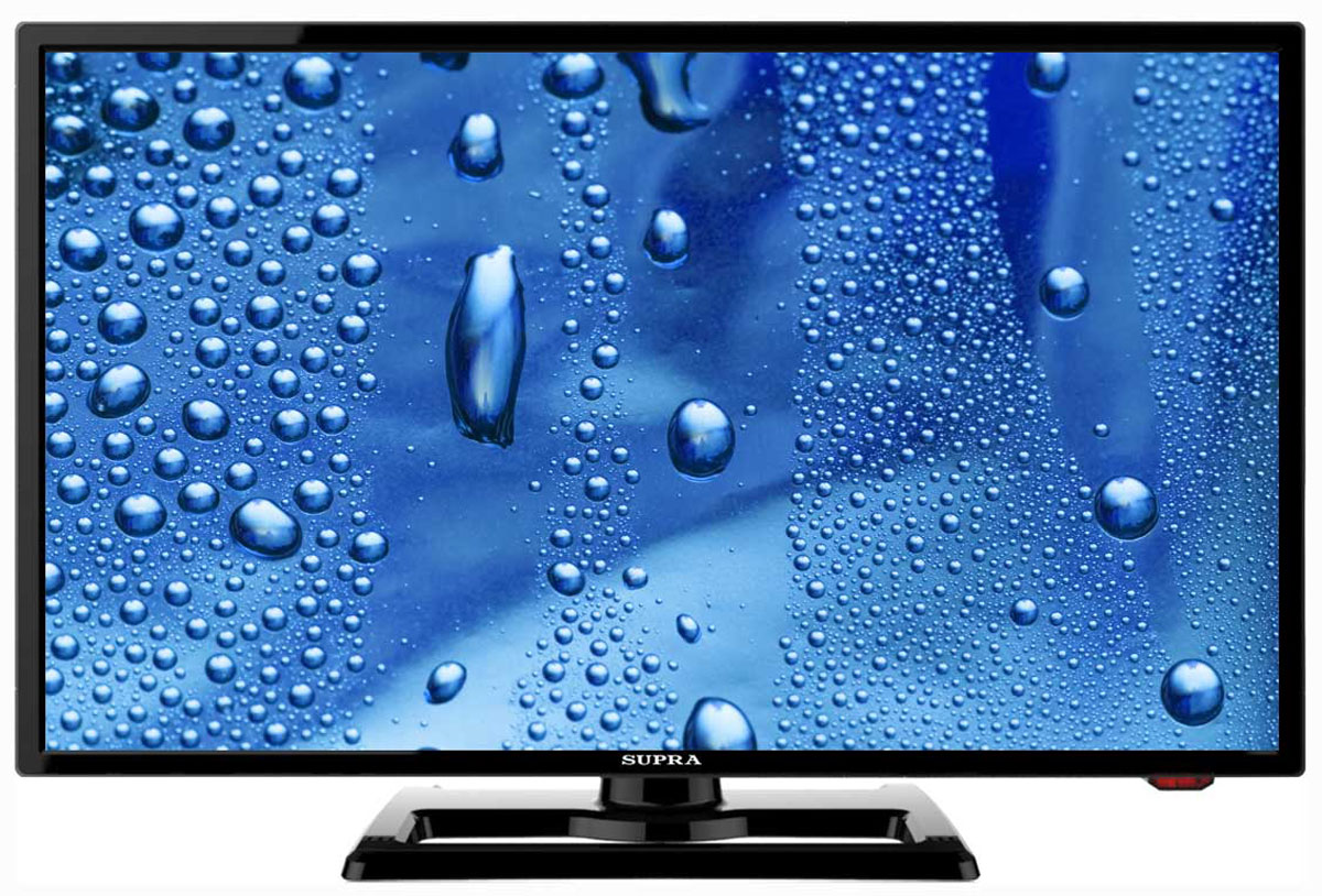 Supra STV-LC24450WL телевизорSTV-LC24450WL Supra STV-LC24450WL телевизорSTV-LC24450WLТелевизор Supra STV-LC24450WL с насыщенной цветопередачей изображения на экране с разрешением 1920x1080 FullHD и широкими углами обзора. Источником сигнала для качественной реалистичной картинки служат не только цифровые эфирные и кабельные каналы, но и любые записи с внешних носителей, благодаря универсальному встроенному USB медиаплееру. Количество цветов: 16,7 миллионов Поддержка HDTV Яркость: 230 кд/м2 Динамическая контрастность: 60000:1 Угол обзора: 170° Время отклика пикселя: 5 мс