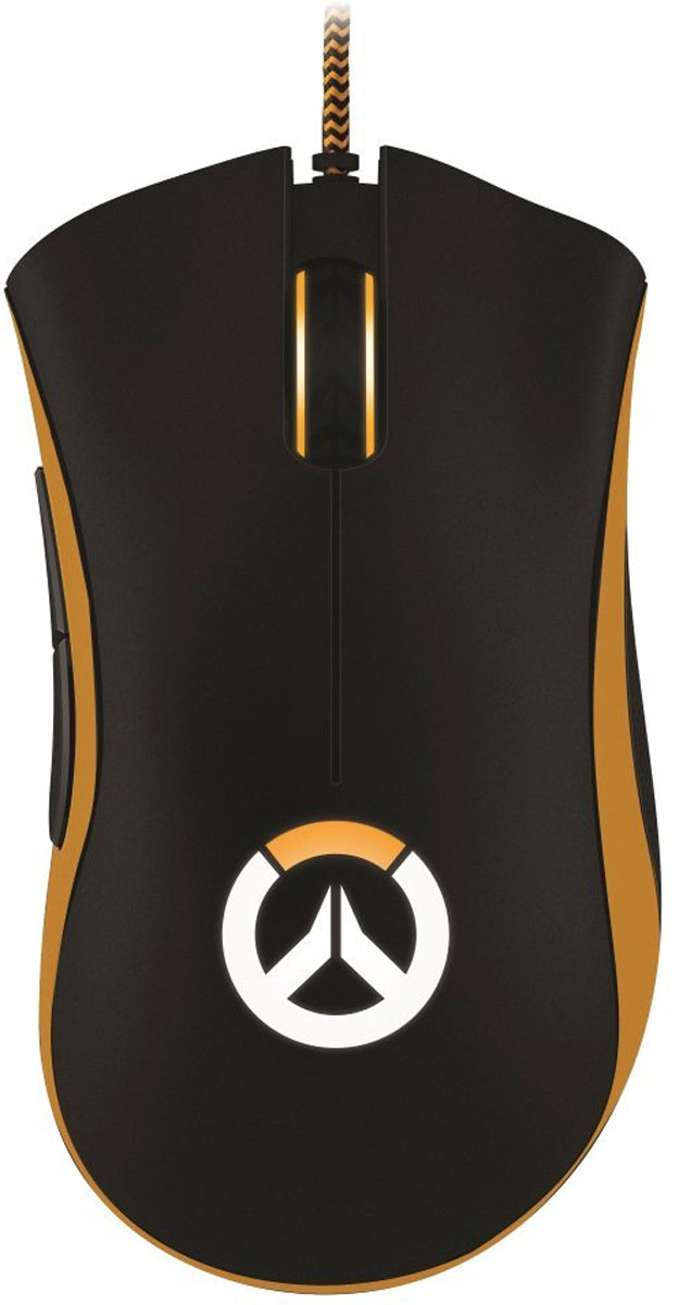 Razer DeathAdder Chroma Overwatch игровая мышьRZ01-01210300-R3M1 Razer DeathAdder Chroma Overwatch игровая мышьRZ01-01210300-R3M1Отточенная в сражениях электронных спортивных турниров по всему миру, Razer DeathAdder Overwatch уверенно зарекомендовала себя лучшей игровой мышью на планете. Получив признание за свой эргономичный дизайн, быстроту реакции и прочный как камень корпус, эта любимая знатоками мышь объединяет в себе всё лучшее, что нужно геймеру для победы. Теперь, благодаря настраиваемой подсветке Chroma, последняя модель этой культовой мыши не просто работает как нужно, но и выглядит именно так, как вам хотелось. Идеальная форма, удобно располагающаяся в ладони, и эргономика Razer DeathAdder Chroma Overwatch - это высочайшая комфортность игры, особенно в ходе самых напряженных баталий, а резиновые боковые захваты - это гарантия полного контроля даже в самых сложных ситуациях. Razer DeathAdder Chroma Overwatch оснащается оптическим сенсором 10000 dpi, способным распознавать скорость перемещения мыши до 200 дюймов в секунду с ускорением 50 g. Это значит,...
