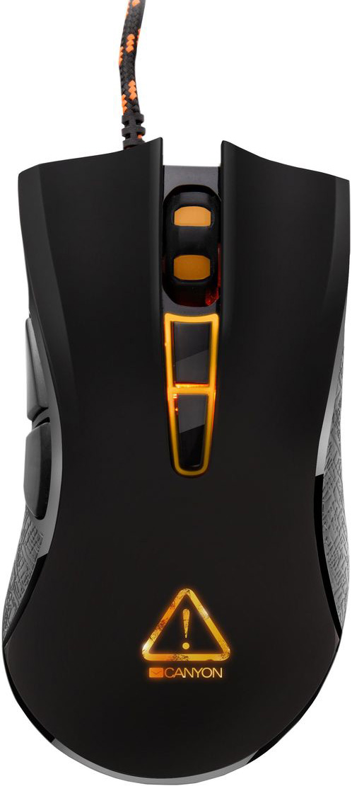 Canyon Fobos игровая мышь (CND-SGM3)CND-SGM3 Canyon Fobos игровая мышь (CND-SGM3)CND-SGM3Заставь своих врагов дрожать от страха! Мышь Canyon Fobos с высокоточным оптическим сенсором позволяет играть эффективно, а побеждать — эффектно! Благодаря 7 программируемым кнопкам, оптике нового поколения и быстрому переключению разрешения, эта мышь очень легко адаптируется под ваш личный игровой стиль. Работа сенсора до 6000 снимков в секунду и повышенная до 1000 Гц частота позволяют делать плавные и предсказуемые замедления и ускорения объекта в игровом пространстве. Мгновенная и прицельная реакция в игре на больших мониторах, либо на нескольких экранах! Оптический сенсор нового поколения Sunplus позволяет быстро переключаться между уровнями разрешения - 800, 1600, 2400, 3500 DPI. Кроме того, с помощью драйвера можно подобрать любое персональное значение DPI. Кабель в оплетке и ферритовый фильтр подавляют высокочастотные помехи и обеспечивают бесперебойность сигнала. С мышью Fobos ничто не способно помешать динамике вашей...