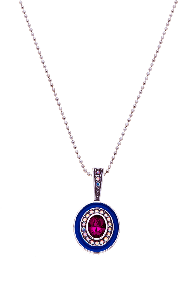 Кулон Jenavi Color ice. Color 26, цвет: серебро, мультиколор. f3873970f3873970 Кулон Jenavi Color ice. Color 26, цвет: серебро, мультиколор. f3873970f3873970Оригинальный кулон Jenavi из коллекции Color ice. Color 26 изготовлен из гипоаллергенного ювелирного сплава. Изделие покрыто черненым серебром и дополнено вставкой из кристаллов Swarovski. Застегивается кулон на карабин.