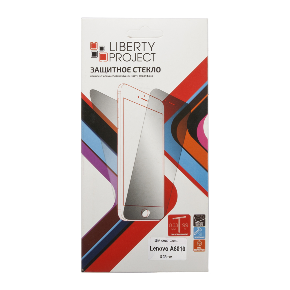 Liberty Project Tempered Glass защитное стекло для Lenovo A6010 (0,33 мм)0L-00027142 Liberty Project Tempered Glass защитное стекло для Lenovo A6010 (0,33 мм)0L-00027142Защитное стекло Liberty Project Tempered Glass для Lenovo A6010 обеспечивает надежную защиту сенсорного экрана устройства от большинства механических повреждений и сохраняет первоначальный вид дисплея, его цветопередачу и управляемость. В случае падения стекло амортизирует удар, позволяя сохранить экран целым и избежать дорогостоящего ремонта. Стекло обладает особой структурой, которая держится на экране без клея и сохраняет его чистым после удаления. Силиконовый слой предотвращает разлет осколков при ударе.