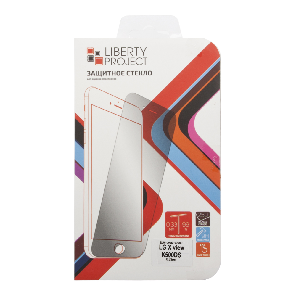 Liberty Project Tempered Glass защитное стекло для LG X View K500DS (0,33 мм)0L-00028501 Liberty Project Tempered Glass защитное стекло для LG X View K500DS (0,33 мм)0L-00028501Защитное стекло Liberty Project Tempered Glass для LG X View K500DS обеспечивает надежную защиту сенсорного экрана устройства от большинства механических повреждений и сохраняет первоначальный вид дисплея, его цветопередачу и управляемость. В случае падения стекло амортизирует удар, позволяя сохранить экран целым и избежать дорогостоящего ремонта. Стекло обладает особой структурой, которая держится на экране без клея и сохраняет его чистым после удаления. Силиконовый слой предотвращает разлет осколков при ударе.