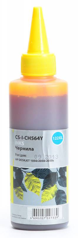 Cactus CS-I-CH564Y, Yellow чернила для HP DeskJet 1050/2050/2050sCS-I-CH564Y Cactus CS-I-CH564Y, Yellow чернила для HP DeskJet 1050/2050/2050sCS-I-CH564YЧернила Cactus CS-I-CH564Y предназначены для перезаправки картриджей принтеров HP DeskJet 1050/2050/2050s. Они обеспечивают отличное качество печати устройства.