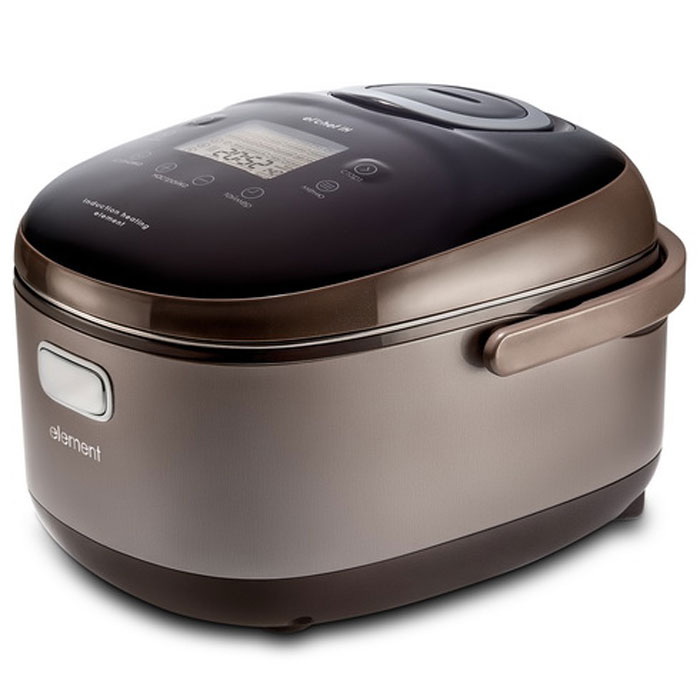 Element ElChef IH FWA03IHBR, Brown мультиварка4610013600201 Element ElChef IH FWA03IHBR, Brown мультиварка4610013600201Мультиварка Element ElChef IH FWA03IHBR имеет самую большую, в сравнении с аналогами, катушку, создающую равномерный нагрев чаши. Технология индукционного нагрева позволяет предельно точно управлять температурным режимом прибора, а также снижает энергозатраты. 15 программ приготовления обеспечивают разнообразное меню на любой вкус. Режим Крупа позволяет выбрать оптимальную степень готовности различных круп. Имеется специальный режим для приготовления напитков. При использовании режима Шеф-повар можно самостоятельно выбирать температуру и время приготовления, а в режиме Детский – подогревать детское питание. В данной модели есть функция готовности к заданному времени. Прибор сам рассчитывает время, чтобы успеть приготовить блюдо к желаемому часу. А если вы решите отложить прием пищи, Element ElChef IH FWA03IHBR автоматически будет поддерживать угощение горячим в течение восьми часов. Экологичная чаша с антипригарным покрытием...