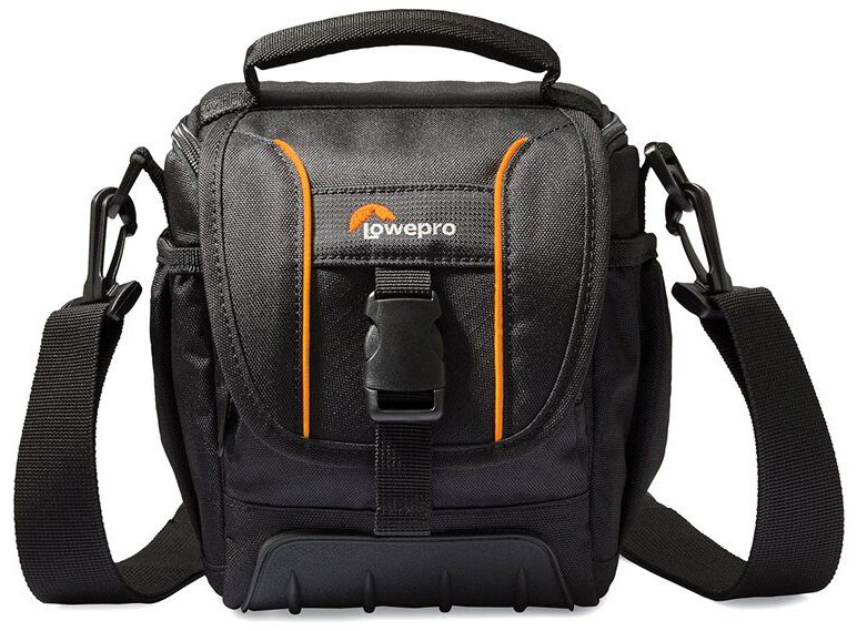 Lowepro Adventura SH120 II, Black сумка для фотокамерыLP36864-0RU Lowepro Adventura SH120 II, Black сумка для фотокамерыLP36864-0RUМодель Adventura SH 120 II из обновленной серии Adventura II ориентирована на современных требовательных фотографов. Подходит как для кратковременных поездок, так и для путешествий благодаря продуманному дизайну, вместительности и компактным размерам, а также удобной возможности положить ее в более габаритную багажную сумку. Изменения проведены в значительно большем объеме, чем просто обновление дизайна. Качество материала, дополнительно добавленный такой популярный элемент, как резиновый бампер, поднимает новую серию на порядок выше по уровню исполнения. Внутренняя подкладка в сумках предлагается в сером цветовом решении. Основные особенности : Резиновый бампер для дополнительной защиты от внешних воздействий, трения, влажности, смягчения ударов при падении сумки Возможность разместить все необходимое в регулируемом основном отделении и мелких аксессуаров - в дополнительных кармашках Регулируемый плечевой ремень, ручка для...