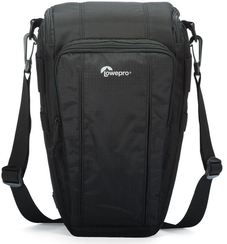 Lowepro Toploader Zoom 55 AW II, Black сумка для фотокамерыLP36704-0RU Lowepro Toploader Zoom 55 AW II, Black сумка для фотокамерыLP36704-0RUВторое поколение сумок серии Toploader Zoom AW II предоставляют надежную защиту в течения дня на прогулке, в путешествие или при спортивной съемке. Компактные, оснащенные возможностью быстрого доступа к камере сумки, которые можно носить тремя способами (на плече, поясе или с помощью специальной разгрузочной системы Topload Chest Harness). Бегунки застежек-молний, которые легко открываются и закрываются при низких температурах, имеют специальные D-образные кольца: их просто нащупать, за них легко ухватиться. На светло-серой ткани отделки основного отсека сумок быстрее можно разглядеть нужную вещь. Все сумки серии оснащены встроенным всепогодным защитным чехлом All Weather AW Cover и вместительным фронтальным карманом на молнии для разных полезных мелочей, кошелька или документов
