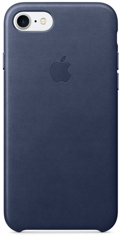 Apple Leather Case чехол для iPhone 7, Midnight BlueMMY32ZM/A Apple Leather Case чехол для iPhone 7, Midnight BlueMMY32ZM/AЧехлы, созданные Apple, точно повторяют контуры iPhone, не делая его громоздким. Apple Leather Case изготовлен из мягкой кожи европейского производства, которая со временем покрывается благородной патиной. Мягкая внутренняя поверхность, выполненная из микроволокна, защищает корпус вашего iPhone. А кнопки из обработанного алюминия идеально подходят по цвету к чехлу.
