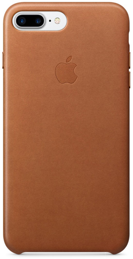 Apple Leather Case чехол для iPhone 7 Plus, Saddle BrownMMYF2ZM/A Apple Leather Case чехол для iPhone 7 Plus, Saddle BrownMMYF2ZM/AЧехлы, созданные Apple, точно повторяют контуры iPhone, не делая его громоздким. Apple Leather Case изготовлен из мягкой кожи европейского производства, которая со временем покрывается благородной патиной. Мягкая внутренняя поверхность, выполненная из микроволокна, защищает корпус вашего iPhone. А кнопки из обработанного алюминия идеально подходят по цвету к чехлу.