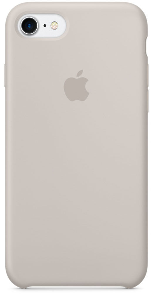 Apple Silicone Case чехол для iPhone 7, StoneMMWR2ZM/A Apple Silicone Case чехол для iPhone 7, StoneMMWR2ZM/AApple Silicone Case плотно прилегает к кнопкам громкости и режима сна, точно повторяет контуры телефона, но при этом не делает его громоздким. Мягкая подкладка из микроволокна защищает корпус iPhone. А его внешняя силиконовая поверхность очень приятна на ощупь.