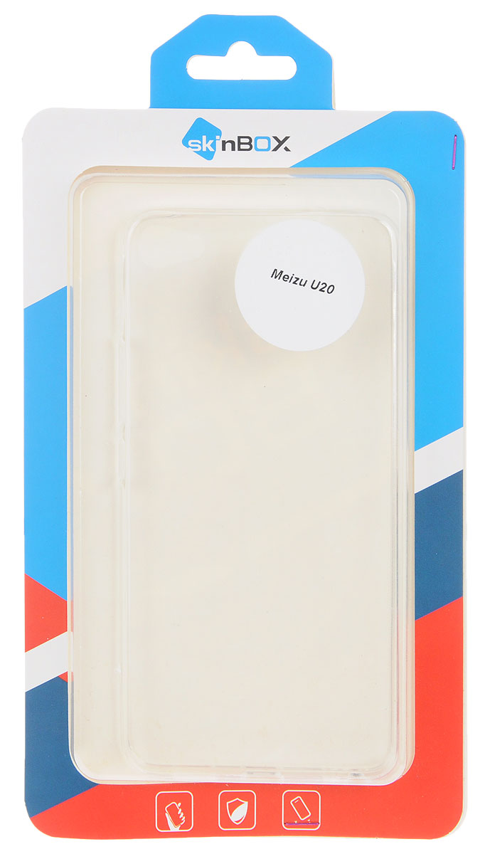 Skinbox Slim Silicone чехол для Meizu U20, Transparent2000000104980 Skinbox Slim Silicone чехол для Meizu U20, Transparent2000000104980Чехол Skinbox Slim Silicone для Meizu U20 надежно защитит ваш смартфон от внешних воздействий, грязи, пыли, брызг. Он также поможет при ударах и падениях, не позволив образоваться на корпусе царапинам и потертостям. Чехол обеспечивает свободный доступ ко всем функциональным кнопкам смартфона и камере.