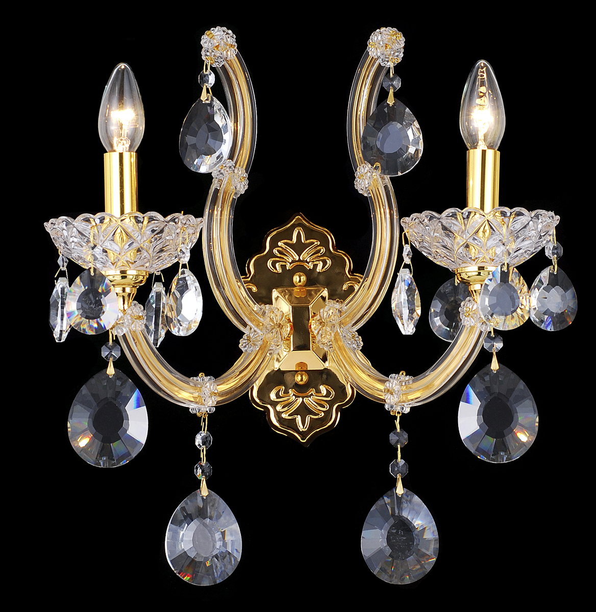 Бра Natali Kovaltseva, 2 х E14, 60W, цвет: золото. 10651/2WMilano 10651/2W GOLD, CLEAR Бра Natali Kovaltseva, 2 х E14, 60W, цвет: золото. 10651/2WMilano 10651/2W GOLD, CLEARВ коллекциях NATALI KOVALTSEVA представлены разные стили – от классики до хайтека. Дизайн и технологическая составляющая продукции разрабатывается в R&D центре компании, который находится в г. Дюссельдорф, Германия. При производстве нашей продукции используются высококачественные и эксклюзивные материалы: хрусталь ASFOR, муранское стекло, перламутр, 24-каратное золото, бронза. Производство светильников соответствует стандарту системы менеджмента качества ISO 9001-2000. На всю продукцию ТМ Natali Kovaltseva распространяется гарантия.