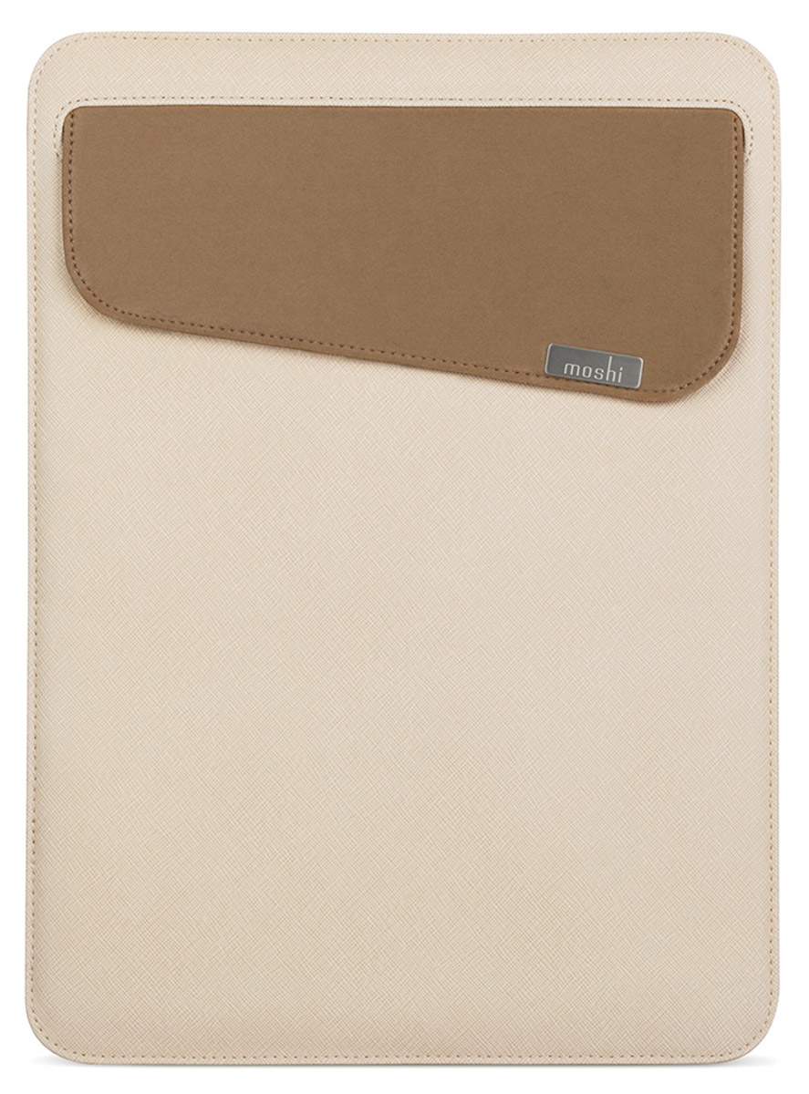 Moshi Muse 12 чехол для MacBook 12, Beige21857 Moshi Muse 12 чехол для MacBook 12, Beige21857Чехол Moshi Muse для MacBook 12 - стильный и практичный кейс для MacBook. Он выполнен в форме чехла-кармана и предназначен для переноски ноутбука и сопутствующих аксессуаров. Этот прочный снаружи чехол защищает от мелких царапин и ударов, а мягкая микрофибра Terahedron внутри удаляет отпечатки пальцев, аккуратно придерживая устройство. Муза имеет отверстие SlipGrip, которое действует в качестве предохранителя, чтобы предотвратить случайное выскальзывание вашего MacBook, даже тогда, когда чехол перевернут. Muse 12 также включает в себя внешний карман для удобного хранения адаптеров и кабелей.