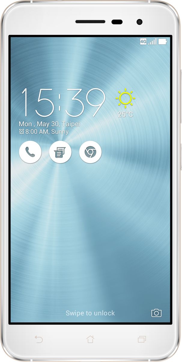ASUS ZenFone 3 ZE520KL, Moonlight White (90AZ0172-M00590)90AZ0172-M00590 ASUS ZenFone 3 ZE520KL, Moonlight White (90AZ0172-M00590)90AZ0172-M00590Asus ZenFone 3 - это современный смартфон с оригинальным дизайном и высококачественной камерой, который станет вашу жизнь чуть более необычной. Современный смартфон, отделанный с обеих сторон защитным стеклом безупречно выверенной формы. Тонкий корпус, который идеально ложится в ладонь. Оригинальный узор из концентрических окружностей, украшающий заднюю панель и выгравированный на кнопках, как отражение философской гармонии Дзен. Вы хотите получить совершенно новые впечатления от своего нового смартфона? Просто взгляните и прикоснитесь к ZenFone 3. ZenFone 3 - это синоним тонкой работы. Заключенный в корпус из высокопрочного стекла Corning Gorilla Glass со скругленными кромками, данный смартфон имеет толщину всего 7,69 мм. Красоту его изысканного дизайна подчеркивают акценты на боковых гранях, выполненные методом алмазной резки. Это шедевр современного инженерного искусства, которым вы никогда не устанете наслаждаться. ZenFone 3...