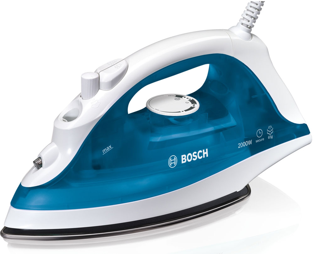 Bosch TDA2381 утюгTDA2381 Bosch TDA2381 утюгTDA2381Bosch TDA2381 - легкий и удобный утюг, который самостоятельно отключится после процесса глажения. Благодаря высокой мощности, этот прибор справится даже с самыми неразрешимыми проблемами при глажении белья. Подошва Inox из нержавеющей стали поможет обеспечить максимально легкое скольжение. Система Auto-shut-off secure автоматически отключает нагревательный элемент утюга, если он находится без движения – в состоянии на боку или на подошве через 30 сек.