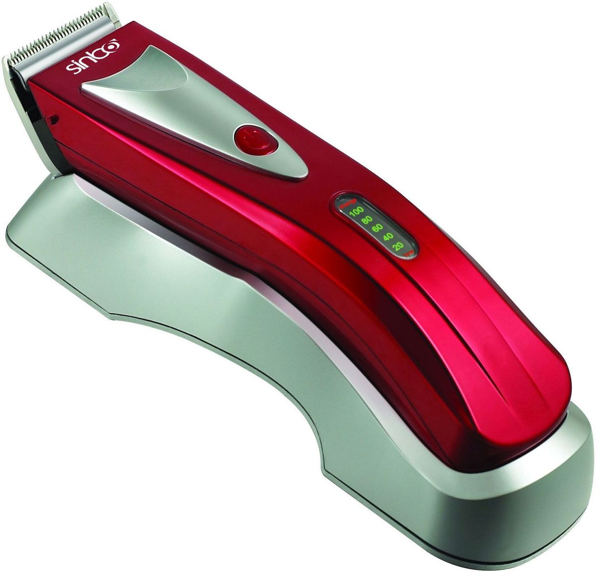 Sinbo SHC 4356, Red машинка для стрижкиSHC 4356 Sinbo SHC 4356, Red машинка для стрижкиSHC 4356Машинка для стрижки волос Sinbo SHC 4356. Плавная регулировка длины стрижки осуществляется при помощи четырёх насадок, идущих в комплекте с устройством. Корпус выполнен из материала, который не позволяет машинке выскальзывать из рук. Современный и эргономичный дизайн. Красивую и модную прическу теперь можно сделать не только в парикмахерской, но и дома.