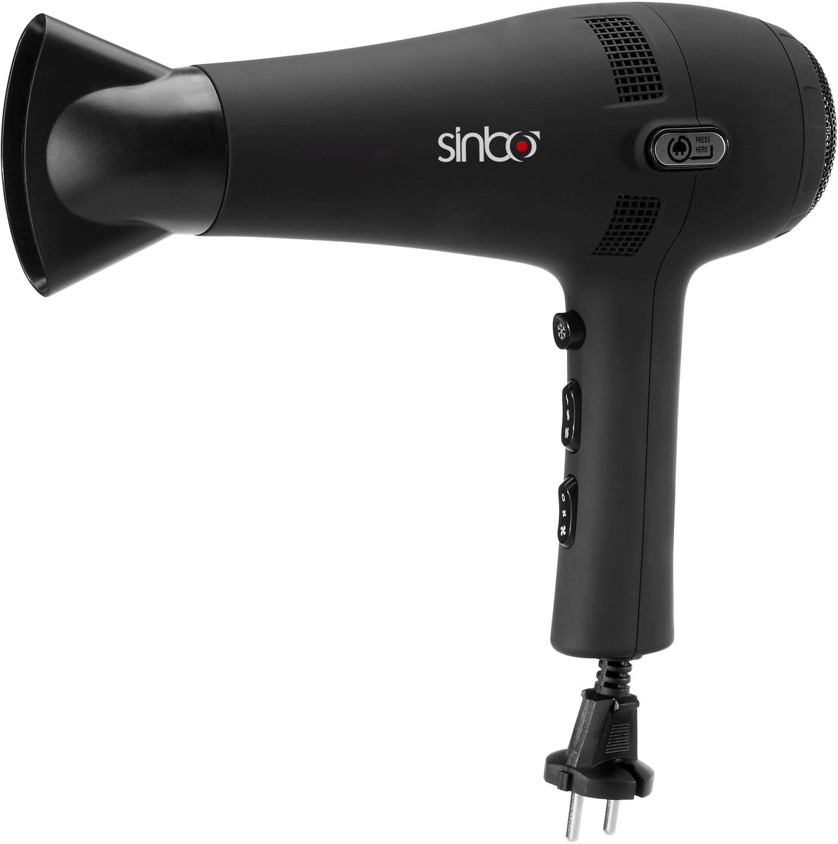 Sinbo SHD 7044, Black фенSHD 7044 Sinbo SHD 7044, Black фенSHD 7044Невероятно тихая работа и облегченная конструкция фена Sinbo SHD 7044 обеспечивает непревзойденное удобство, что идеально для частого использования. Мощный поток воздуха в сочетании с бережным воздействием на волосы гарантирует идеальную укладку за короткое время и делает ваши волосы здоровыми и блестящими.