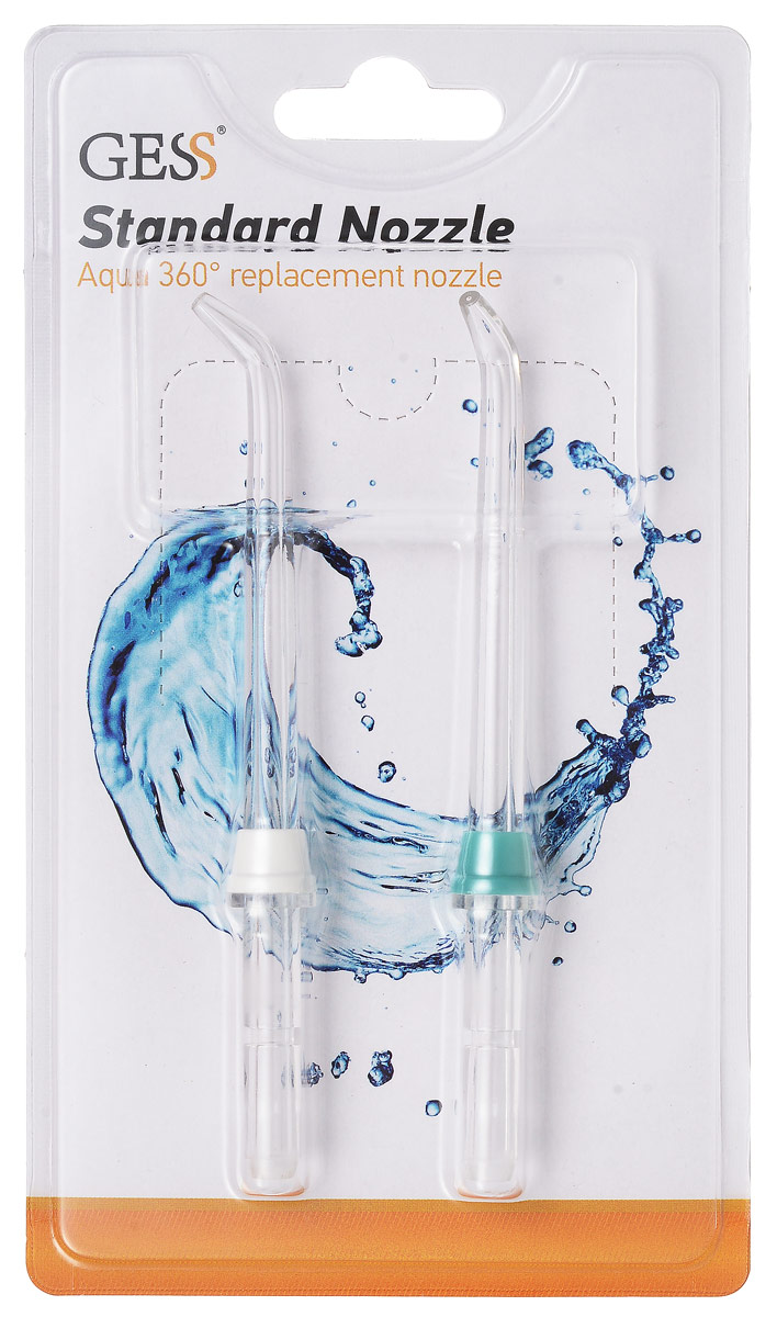 Gess Стандартная насадка для Ирригатора Aqua 360. GESS-715GESS-715 Gess Стандартная насадка для Ирригатора Aqua 360. GESS-715GESS-715Стандартный комплект насадок для ирригатора Aqua 360 Gess , в комплекте 2 насадки.