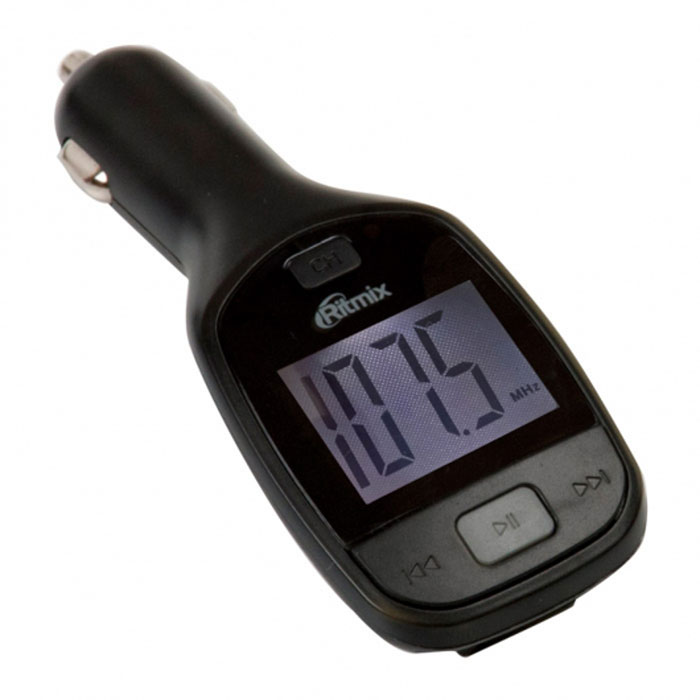 Ritmix FMT-A705 FM-трансмиттерFMT-A705 Ritmix FMT-A705 FM-трансмиттерFMT-A705Ritmix FMT-A705 – это удобный и доступный по цене автомобильный FM-трансмиттер с дисплеем, имеющий функцию воспроизведения аудиофайлов непосредственно с карт памяти microSD, SD и USB-накопителей ёмкостью до 32 ГБ. Устройство позволяет слушать вашу любимую музыку или аудиокниги в формате mp3 в любом автомобиле, имеющем FM-радиоприёмник. В комплекте с FMT-A705 идёт пульт дистанционного управления, дающий возможность простого управления воспроизведением, в том числе и с заднего сидения автомобиля. Форматы аудио: MP3 Шаг поиска канала: 0,1 МГц Мощность передатчика: Эквалайзер: 4 режима Диапазон радиочастот: FM 87,5-108 МГц Радиус действия: до 5 м