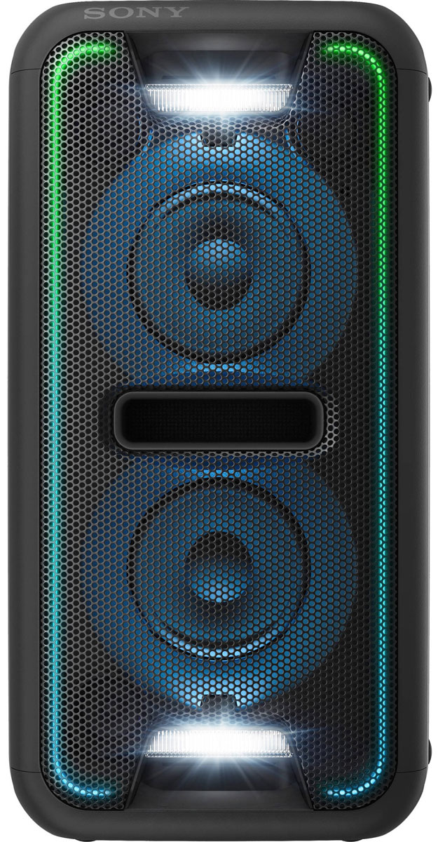 Sony GTK-XB7, Black акустическая системаGTKXB7B.RU1 Sony GTK-XB7, Black акустическая системаGTKXB7B.RU1Создайте яркое ощущение праздника для любой вечеринки благодаря мощной моноблочной аудиосистеме Sony GTK-XB7. Функция Extra Bass и яркая подсветка помогут создать клубную атмосферу у вас дома. Активируйте режим с помощью кнопки Extra Bass, чтобы добавить мощности музыке. Этот режим усиливает звучание низких частот и обеспечивает мощный глубокий бас. Просто нажмите на кнопку, чтобы активировать режим, и приготовьтесь к оглушительному насыщенному звучанию басов. Создайте атмосферу клуба с помощью светодиодной подсветки динамика. Динамики со светодиодной подсветкой поддерживают различные многоцветные световые эффекты: от чисто белого до радужного. Синхронизируясь с музыкальным ритмом, сила и частота мерцания подсветки всегда максимально точно передают музыкальное настроение и клубную атмосферу. Удобная двухпозиционная конструкция обеспечивает великолепный звук вне зависимости от особенностей расположения акустической системы. Поставьте...