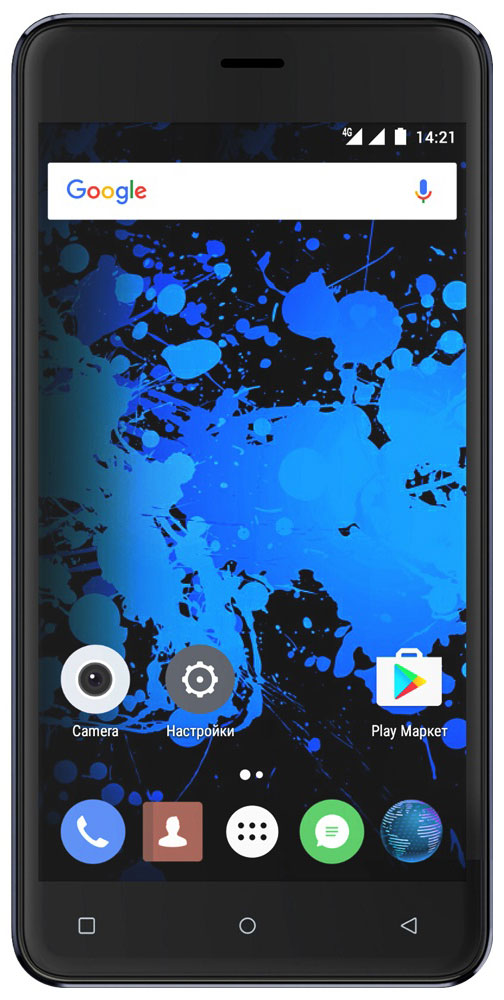 Highscreen Power Rage Evo, Blue23527 Highscreen Power Rage Evo, Blue23527Highscreen Power Rage Evo — металлический смартфон с мощным аккумулятором. Давно мечтал о новом смартфоне, который круто выглядит, долго работает, да еще и имеет металлический корпус? Highscreen реализовали твои мечты в Power Rage Evo. Отличительная особенность серии Power – батарея с рекордной ёмкостью, которая позволяет использовать все возможности твоего смартфона. Power Rage Evo построен на базе энергоэффективного Android 6, процессора MT6737 и обладает 3 ГБ оперативной памяти, что позволяет ему справляться с любыми задачами и эффективно контролировать заряд батареи. Смартфон ощущается и выглядит дороже своей стоимости, изящные линии корпуса и металлическая крышка выделяют Power Rage Evo из толпы безликих смартфонов. Power Rage Evo обладает ярким и контрастным 5-дюймовым IPS-дисплеем, закругленным по краям. Экран отображает естественные цвета, поэтому смотреть фильмы и играть в игры на нем особенно приятно. ...