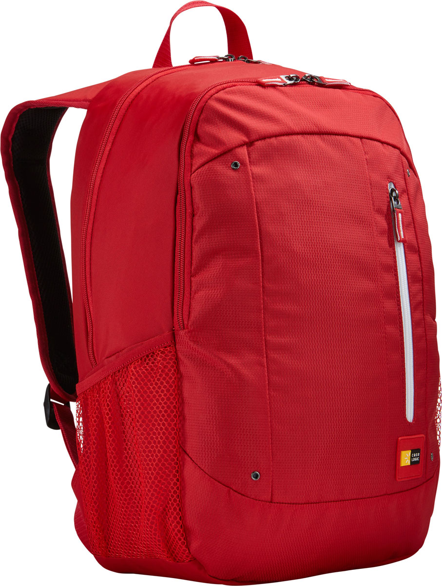 Case Logic Jaunt WMBP-115, Racing Red рюкзак для ноутбука 15.6’’WMBP-115_RACING_RED Case Logic Jaunt WMBP-115, Racing Red рюкзак для ноутбука 15.6’’WMBP-115_RACING_REDCase Logic Jaunt WMBP-115 - изящное решение для ежедневного удобного и безопасного перемещения электроники и необходимых аксессуаров. Встроенный отдел для ноутбука 15,6, чехол для планшета и внутренний карман для хранения шнура питания позволяют держать электронику под рукой. Возможен быстрый доступ к часто используемым вещам через передний отдел, а организационная панель сохранит аксессуары в порядке, где бы вы ни находились в этот день. В передний карман можно положить необходимые в пути предметы, например телефон или жевательную резинку. Панель-органайзер позволяет хранить небольшие аксессуары, а благодаря петлям для ручек вы всегда сможете сделать необходимую запись. Вшитый отдел для ноутбука 15,6 и чехол для планшета Внутренний карман для хранения зарядных устройств и кабелей предотвращает их спутывание Сетчатые боковые карманы для бутылок с водой
