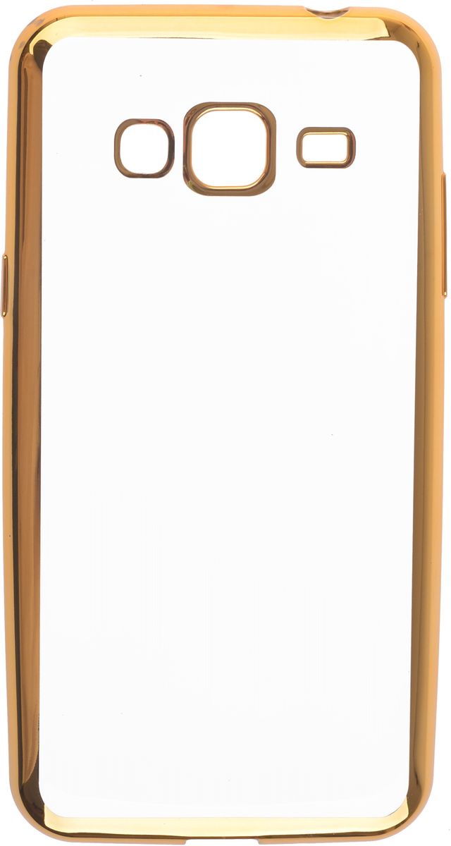 Skinbox 4People Silicone Chrome Border чехол-накладка для Samsung Galaxy J3 (2016), Gold2000000105444 Skinbox 4People Silicone Chrome Border чехол-накладка для Samsung Galaxy J3 (2016), Gold2000000105444Чехол Skinbox 4People Silicone Chrome Border надежно защищает ваш смартфон от внешних воздействий, грязи, пыли, брызг. Он также поможет при ударах и падениях, не позволив образоваться на корпусе царапинам и потертостям. Чехол обеспечивает свободный доступ ко всем функциональным кнопкам смартфона и камере.