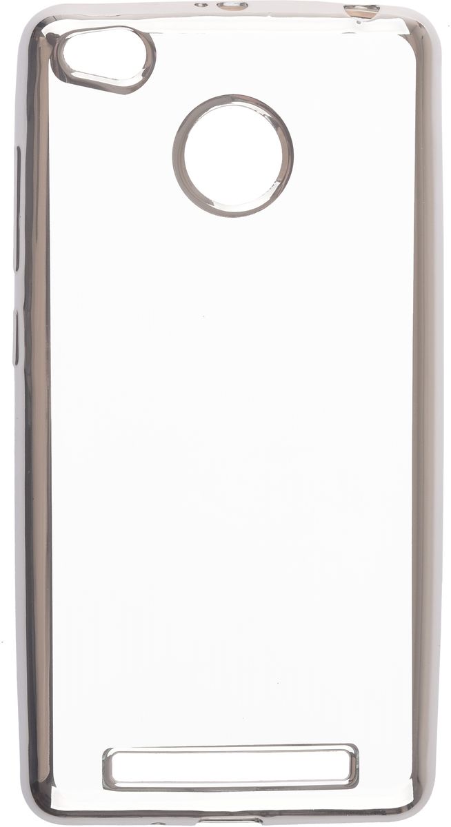 Skinbox 4People Silicone Chrome Border чехол-накладка для Xiaomi Redmi 3 Pro, Silver2000000105314 Skinbox 4People Silicone Chrome Border чехол-накладка для Xiaomi Redmi 3 Pro, Silver2000000105314Чехол Skinbox 4People Silicone Chrome Border с эффектом металлических граней для Xiaomi Redmi 3 Pro надежно защищает устройство от внешних воздействий, грязи, пыли, брызг. Он также поможет при ударах и падениях, не позволив образоваться на корпусе царапинам и потертостям. Чехол обеспечивает свободный доступ ко всем функциональным кнопкам смартфона и камере.