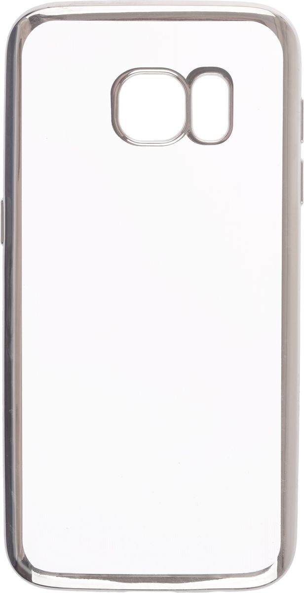 Skinbox 4People Silicone Chrome Border чехол-накладка для Samsung Galaxy S7, Silver2000000109 Skinbox 4People Silicone Chrome Border чехол-накладка для Samsung Galaxy S7, Silver2000000109Чехол-накладка Skinbox 4People Silicone Chrome Border для Samsung Galaxy S7 обеспечивает надежную защиту корпуса смартфона от механических повреждений и надолго сохраняет его привлекательный внешний вид. Накладка выполнена из высококачественного силикона, плотно прилегает и не скользит в руках. Чехол также обеспечивает свободный доступ ко всем разъемам и клавишам устройства.