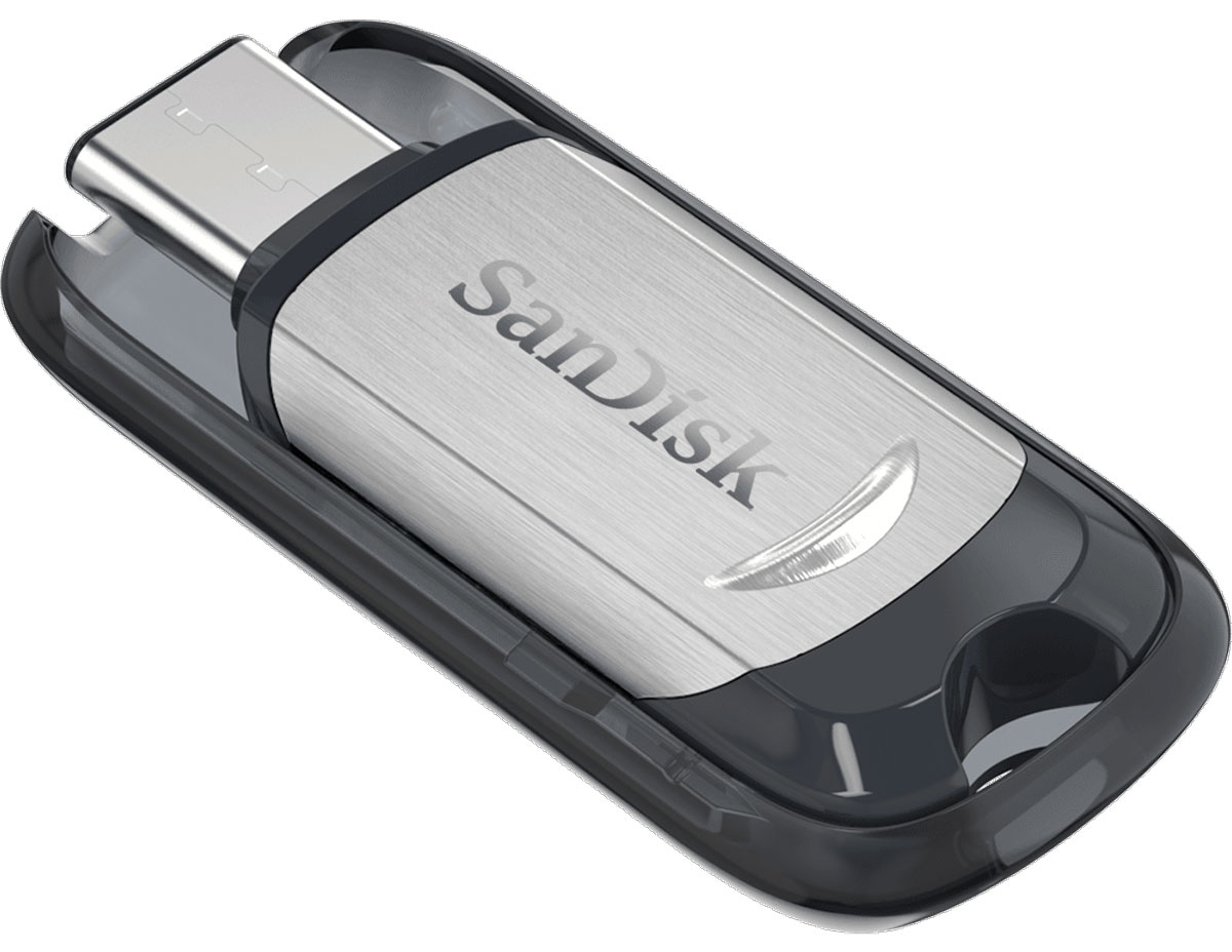 SanDisk Ultra Type-C 128Gb, Black Silver USB-накопительSDCZ450-128G-G46 SanDisk Ultra Type-C 128Gb, Black Silver USB-накопительSDCZ450-128G-G46USB-флеш-накопитель типа C SanDisk позволяет освободить место в телефонах, планшетах и компьютерах нового поколения, оснащенных портом USB типа C. Дополнительное место всегда пригодится! USB-флеш-накопитель типа C SanDisk обладает достаточной емкостью для удобного переноса коллекций видео, фотоальбомов, музыкальных библиотек, деловых и учебных документов. Просто подсоедините его – и готово! Это как мгновенное увеличение объема диска. Вы постоянно в движении, и USB-флеш-накопитель SanDisk типа C специально создан для того, чтобы быть всегда под рукой. SanDisk объединили тонкий компактный корпус с выдвижным разъемом, чтобы его можно было повесить на брелок или рюкзак. Разъем USB типа C — двусторонний. Его просто невозможно вставить неправильно. Больше не нужно гадать, правильно или нет. Благодаря интерфейсу USB 3.1 со скоростью чтения до 150 МБ/с USB-флеш-накопители типа C SanDisk предоставляют практически мгновенный доступ к...