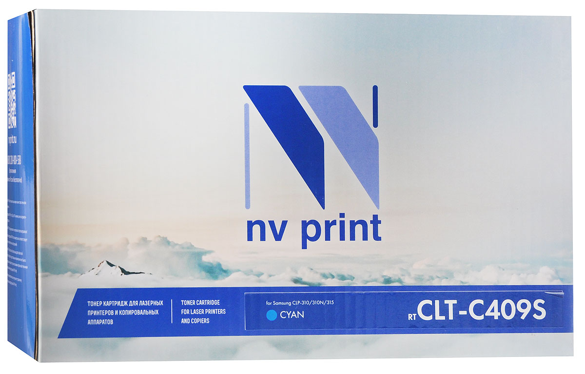 NV Print CLT-C409S, Cyan тонер-картридж для Samsung CLP-310/310N/315CLTC409SC NV Print CLT-C409S, Cyan тонер-картридж для Samsung CLP-310/310N/315CLTC409SCСовместимый лазерный картридж NV Print CLT-C409S для печатающих устройств Samsung - это альтернатива приобретению оригинальных расходных материалов. При этом качество печати остается высоким. Лазерные принтеры, копировальные аппараты и МФУ являются более выгодными в печати, чем струйные устройства, так как лазерных картриджей хватает на значительно большее количество отпечатков, чем обычных. Для печати в данном случае используются не чернила, а тонер.