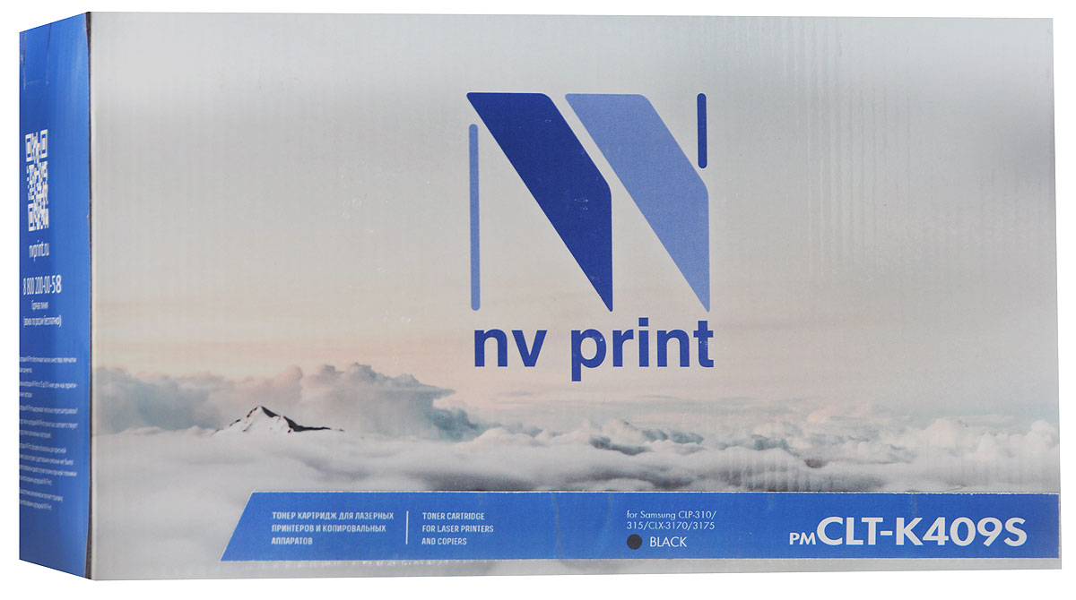NV Print CLT-K409S, Black тонер-картридж для Samsung CLP-310/315/CLX-3170/3175NV-CLTK409SB NV Print CLT-K409S, Black тонер-картридж для Samsung CLP-310/315/CLX-3170/3175NV-CLTK409SBСовместимый лазерный картридж NV Print CLT-K409S для печатающих устройств Samsung - это альтернатива приобретению оригинальных расходных материалов. При этом качество печати остается высоким. Тонер-картридж NV Print CLT-K409S спроектирован и разработан с применением передовых технологий, наилучшим образом приспособлен для эффективной работы печатного устройства. Все компоненты оптимизируют процесс печати и идеально сочетаются в течение всего времени работы, что дает вам неизменно качественные результаты при использовании вашего лазерного принтера.