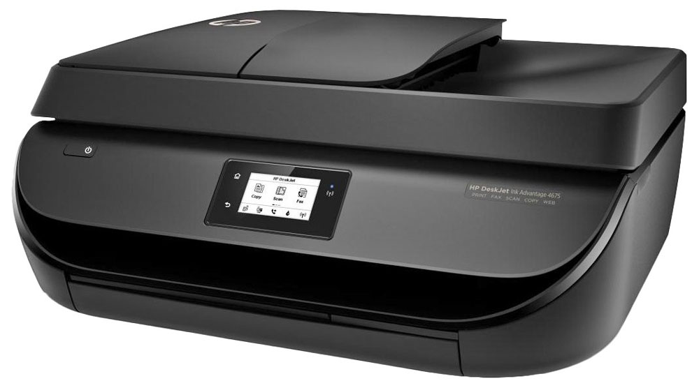 HP Deskjet Ink Advantage 4675 (F1H97C) МФУF1H97C HP Deskjet Ink Advantage 4675 (F1H97C) МФУF1H97CВысокая производительность без лишних затрат: HP Deskjet Ink Advantage 4675 позволяет отправлять документы на печать прямо со смартфона или планшета. Это МФУ с функциями факса, АПД и модулем беспроводной связи поможет вам быстрее справляться с заданиями и сократить расходы, используя недорогие струйные картриджи HP. Работайте так, как вам удобно. Благодаря возможностям беспроводной связи вы легко можете печатать документы практически с любого смартфона или планшета. Возможности простой настройки со смартфона, планшета или ПК позволяют быстро приступить к печати. Автоматический выходной лоток позволяет выполнять печать даже в удаленном режиме. Выполняйте высококачественную печать любых фотографий и документов благодаря недорогим струйным картриджам HP. Удобный сенсорный дисплей с диагональю 5,5 см (2,2) обеспечивает дополнительный комфорт в выполнении заданий. Устройство автоматической подачи документов на 35 листов позволяет экономить...