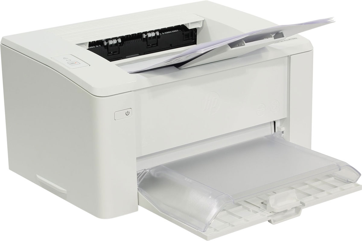 HP LaserJet Pro M104a лазерный принтерG3Q36A#B09 HP LaserJet Pro M104a лазерный принтерG3Q36A#B09Упростите свою работу с лазерным принтером HP LaserJet Pro M104a с картриджами на базе технологии JetIntelligence. Создавайте стабильные профессиональные документы на компактном лазерном принтере, созданном для эффективной работы. Ожидайте меньше с принтером HP LaserJet Pro M104a, печатающим быстрее, чем принтеры предыдущих поколений – до 23 страниц в минуту. Быстро получайте необходимые документы. Печать первых страниц занимает всего 7,3 секунды. Подключайте лазерный принтер HP LaserJet Pro M104a напрямую к компьютеру через входящий в комплект высокоскоростной разъем USB 2.0. Черный тонер обеспечивает высокую контрастность черно-белых текстов, шрифтов и графических изображений. Пусть альтернативы, имитирующие оригинальные технологии HP, не вводят вас в заблуждение. Получите качество, за которое вы заплатили. Отслеживайте уровень тонера с технологией Print Gauge и используйте ресурсы печати по максимуму. Быстро заменяйте...