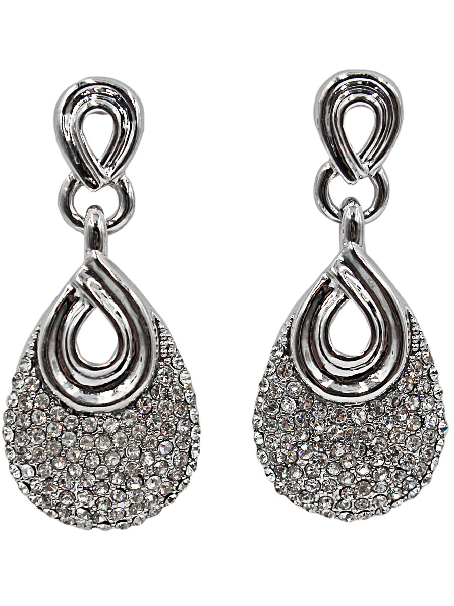 Серьги Taya, цвет: серебристый. T-B-11393-EARR-SILVERT-B-11393-EARR-SILVER Серьги Taya, цвет: серебристый. T-B-11393-EARR-SILVERT-B-11393-EARR-SILVERСерьги-гвоздики с заглушкой металл-пластик. Серебряная пластина свернута в завитки и гармонично переходит в россыпь кристальных страз. Смотрится живо и органично. Размеры: длина серьги 5,0 см, ширина 2,2 см.