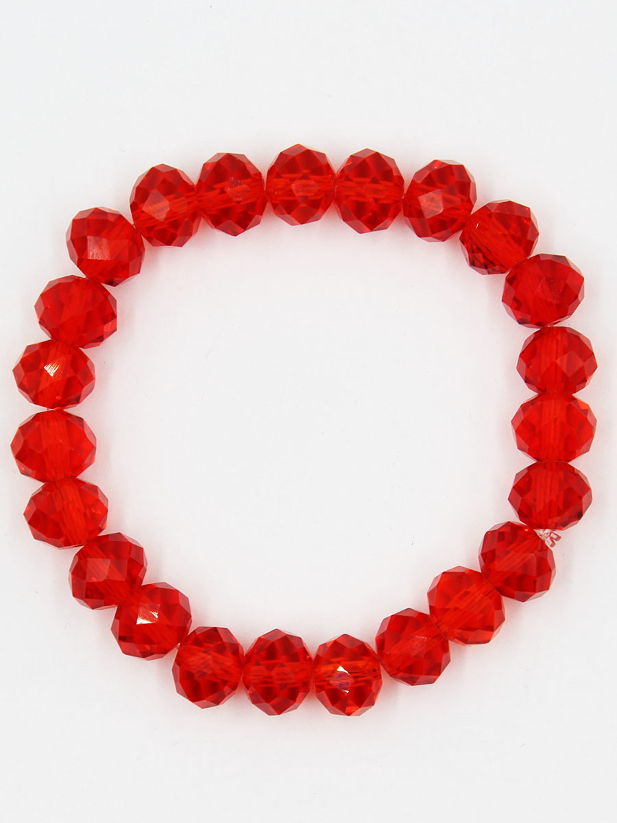 Браслет Taya, цвет: красный. T-B-11787-BRAC-REDT-B-11787-BRAC-RED Браслет Taya, цвет: красный. T-B-11787-BRAC-REDT-B-11787-BRAC-REDУниверсальный однотонный браслет на резинке. Кристаллы ярко искрятся под любым освещением.