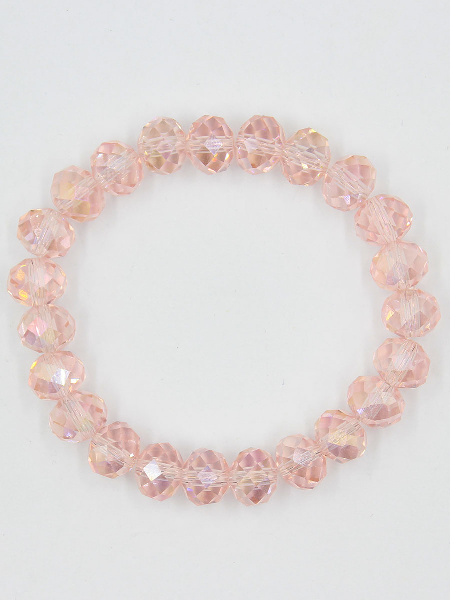 Браслет Taya, цвет: розовый. T-B-11789-BRAC-PINKT-B-11789-BRAC-PINK Браслет Taya, цвет: розовый. T-B-11789-BRAC-PINKT-B-11789-BRAC-PINKУниверсальный однотонный браслет на резинке. Огранка кристаллов идеальная. они ярко искрятся под любым освещением. Такой браслет можно носить с фирменными часами TAYA, а также с другими такими же браслетами в цветовой гамме.