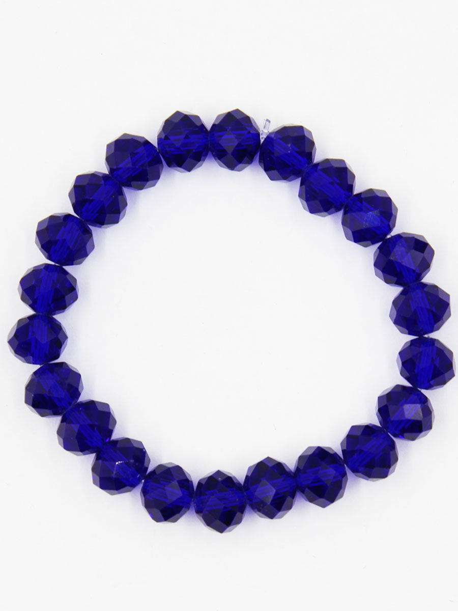 Браслет Taya, цвет: темно-синий. T-B-11790-BRAC-D.BLUET-B-11790-BRAC-D.BLUE Браслет Taya, цвет: темно-синий. T-B-11790-BRAC-D.BLUET-B-11790-BRAC-D.BLUEУниверсальный однотонный браслет на резинке. Огранка кристаллов идеальная. они ярко искрятся под любым освещением. Такой браслет можно носить с фирменными часами TAYA, а также с другими такими же браслетами в цветовой гамме.