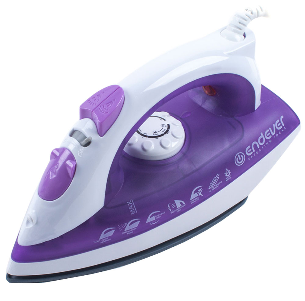 Endever Skysteam-713 утюгSkysteam-713 Endever Skysteam-713 утюгSkysteam-713Электрический утюг Endever Skysteam-713 - удобная современная модель, благодаря которой ваша одежда будет выглядеть аккуратно и опрятно. Утюг оснащен резервуаром для воды и способен выдавать паровую струю для более эффективного разглаживания различных тканей. Паровой удар с легкостью справиться даже с самыми капризными складками. Заострённый носик эффективно разглаживает ткань между пуговицами и швами.
