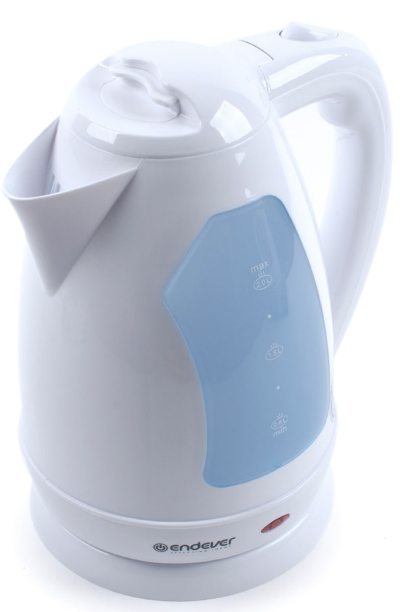 Endever Skyline KR-353 чайник электрическийKR-353 Endever Skyline KR-353 чайник электрическийKR-353Дисковый нагревательный элемент чайника Endever Skyline KR-353 обеспечивает надежность и долговечность. Эргономичная ненагревающаяся ручка оптимальна для безопасного разлива, а индикатор уровня воды позволяет контролировать количество воды в чайнике. Беспроводное соединение позволяет вращать чайник на подставке на 360°.