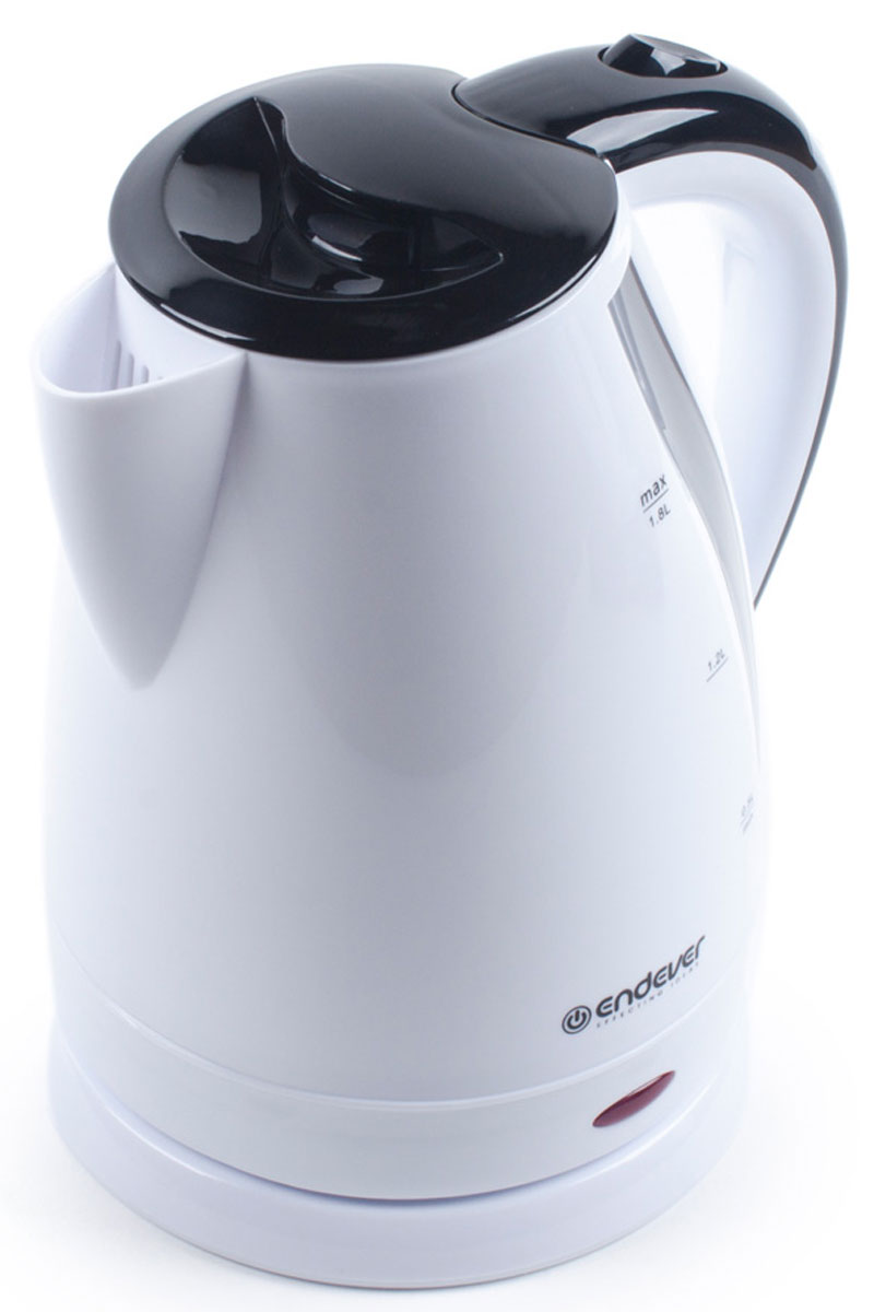 Endever Skyline KR-358 чайник электрическийKR-358 Endever Skyline KR-358 чайник электрическийKR-358Дисковый нагревательный элемент чайника Endever Skyline KR-358 обеспечивает надежность и долговечность. Эргономичная не нагревающаяся ручка оптимальна для безопасного разлива, а индикатор уровня воды позволяет контролировать количество воды в чайнике. Беспроводное соединение позволяет вращать чайник на подставке на 360°.