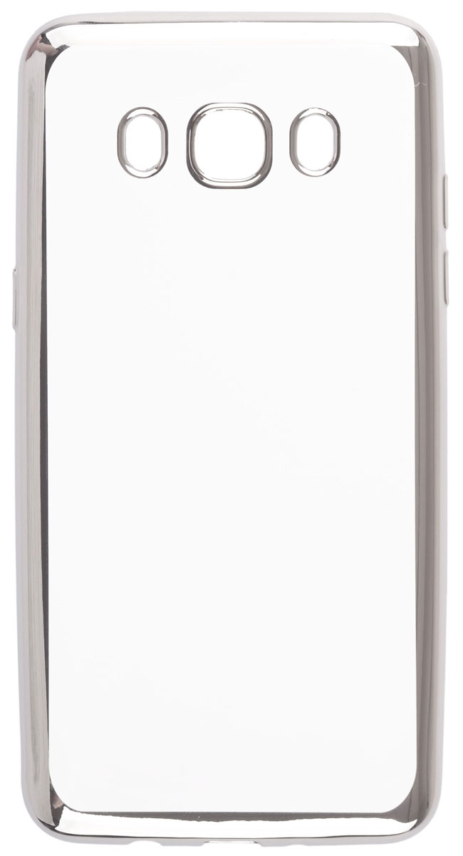 Skinbox 4People Silicone Chrome Border чехол-накладка для Samsung Galaxy J5 (2016), Dark Silver2000000105482 Skinbox 4People Silicone Chrome Border чехол-накладка для Samsung Galaxy J5 (2016), Dark Silver2000000105482Чехол Skinbox 4People Silicone Chrome Border надежно защищает ваш смартфон от внешних воздействий, грязи, пыли, брызг. Он также поможет при ударах и падениях, не позволив образоваться на корпусе царапинам и потертостям. Чехол обеспечивает свободный доступ ко всем функциональным кнопкам смартфона и камере.