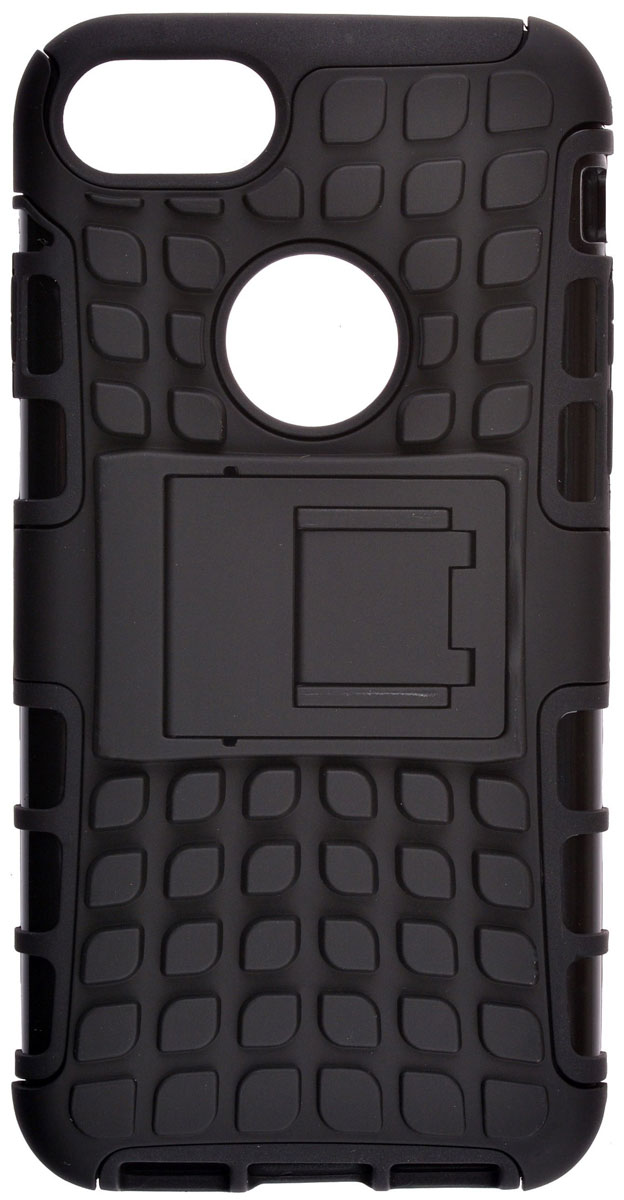 Skinbox Defender case чехол-накладка для Apple iPhone 7, Black2000000111209 Skinbox Defender case чехол-накладка для Apple iPhone 7, Black2000000111209Skinbox Defender case надежно защищает ваш смартфон от внешних воздействий, грязи, пыли, брызг. Он также поможет при ударах и падениях, не позволив образоваться на корпусе царапинам и потертостям. Чехол обеспечивает свободный доступ ко всем функциональным кнопкам смартфона и камере.