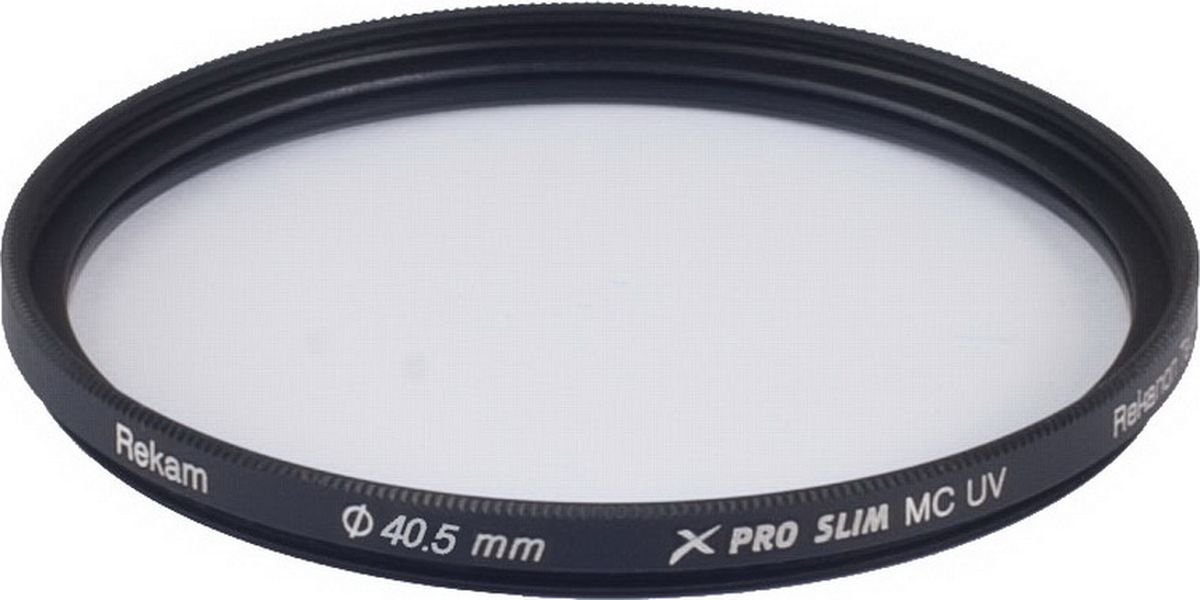 Rekam UV 40-SMC16LC (X Pro SLIM MC+UV+Protection) ультрафиолетовый фильтр1601002411 Rekam UV 40-SMC16LC (X Pro SLIM MC+UV+Protection) ультрафиолетовый фильтр1601002411Светофильтры Rekam - это надежный и удобный инструмент для работы профессиональных фотографов. С их помощью можно создавать фотоматериалы, которые невозможно получить обработкой на компьютере. Компания Rekam предлагает большой ассортимент светофильтров, актуальных для цифровой фото и видеосъемки. Ультрафиолетовый UV: Ультрафиолетовый фильтр с многослойным просветлением предназначен для защиты от ультрафиолетовых лучей. - Повышает контрастность снимков. - Защищает объектив от физических повреждений, пыли, капель и отпечатков пальцев. ОСОБЕННОСТИ ФИЛЬТРОВ UV СЕРИИ X PRO SLIM UV (многослойное просветление) для профессиональных фотографов: - Ультратонкий профиль. - Специальное антибликовое покрытие оправы фильтра. - Оптическое стекло фильтра покрыто специальным двухслойным составом, который снижает потери света при отражении от поверхности фильтра. - Водоотталкивающее покрытие.