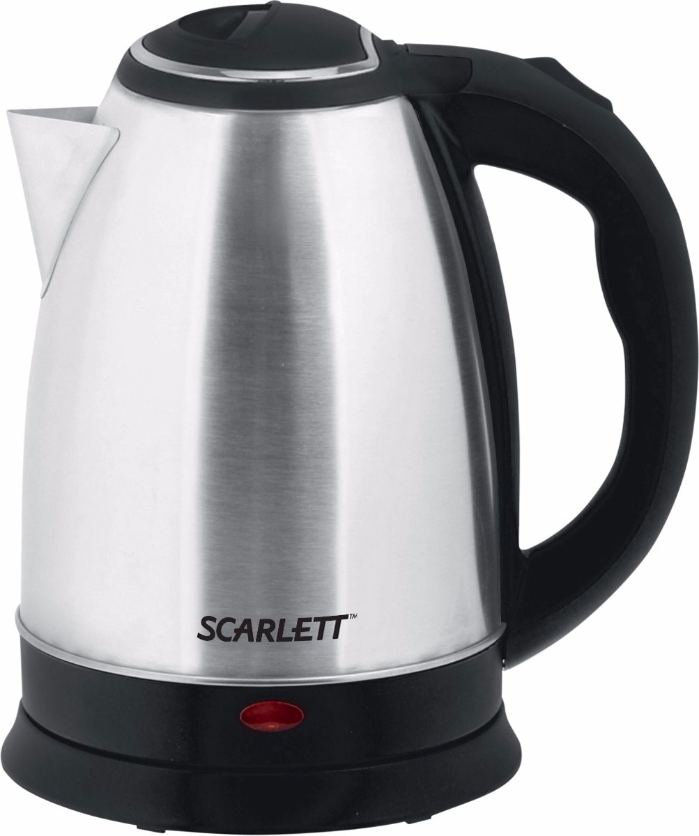 Scarlett SC-EK21S26, Silver чайникSC-EK21S26 Scarlett SC-EK21S26, Silver чайникSC-EK21S26Корпус чайника Scarlett SC-EK21S26 выполнен из нержавеющей стали. Мощный нагревательный элемент мощностью 1800 Вт позволяет вскипятить 1,8 литра воды за считанные минуты. Съемный моющийся фильтр предотвращает попадание мелких частиц накипи в чашку, благодаря чему вода всегда будет чистой и приятной на вкус. Функция автоматического отключения обеспечивает безопасное использование прибора и экономию электроэнергии.
