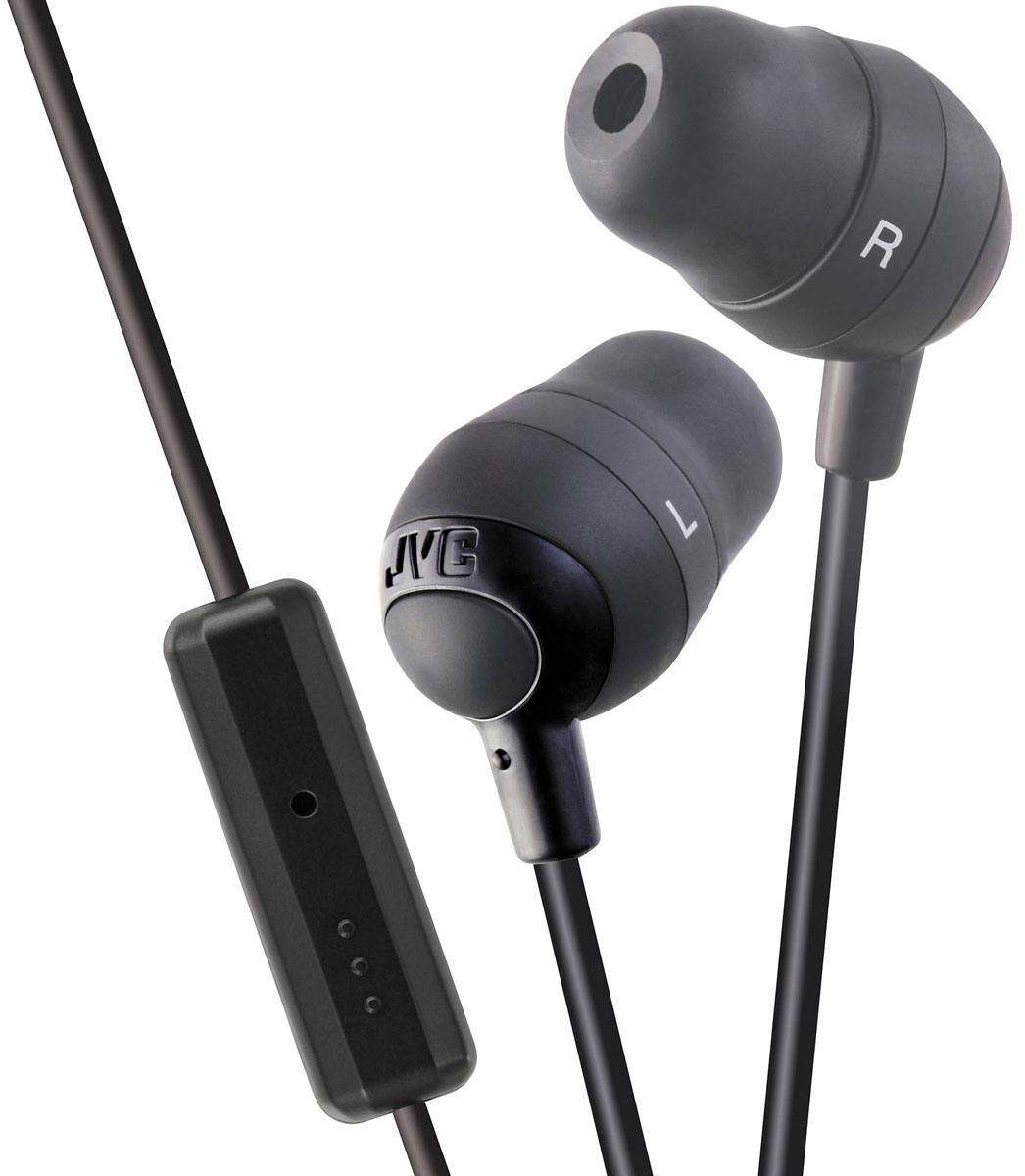JVC Marshmallow HA-FR37-B, Black наушникиHA-FR37-B JVC Marshmallow HA-FR37-B, Black наушникиHA-FR37-BНаушники-вкладыши JVC Marshmallow HA-FR37 имеют встроенный микрофон/пульт дистанционного управления для использования со многими популярными смартфонами и планшетами. Плотные вставные амбушюры обеспечивают превосходную звуковую изоляцию от фонового шума. Благодаря неодимовому магниту, используемому в 11 мм драйверах, вы получаете качественное звучание.