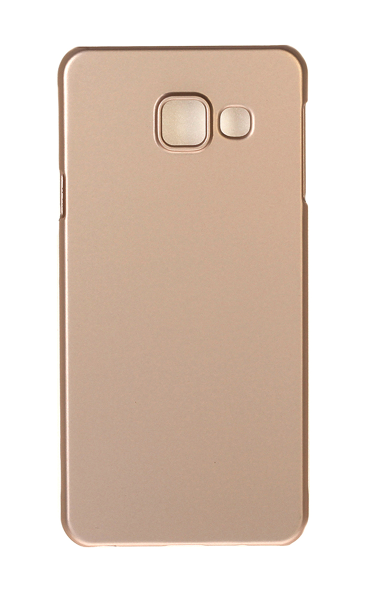 Pulsar Clipcase PC Soft-Touch чехол для Samsung Galaxy A3 2016, Gold21900 Pulsar Clipcase PC Soft-Touch чехол для Samsung Galaxy A3 2016, Gold21900Чехол Pulsar Clipcase PC Soft-Touch для Samsung Galaxy A3 (2016) бережно и надежно защитит ваш смартфон от пыли, грязи, царапин и других повреждений. Выполнен из высококачественных материалов, плотно прилегает и не скользит в руках. Чехол оставляет свободным доступ ко всем разъемам и кнопкам устройства.