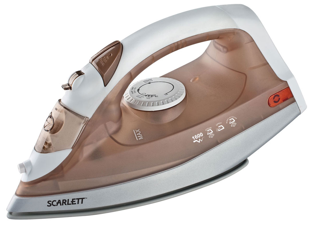 Scarlett SC-135S утюгSC-135S Scarlett SC-135S утюгSC-135SУтюг Scarlett SC-135S лучший выбор для активного использования. Он имеет паровые отверстия для качественного отпаривания вашей одежды. Специальная форма носика идеальна для проглаживания труднодоступных мест. С помощью системы вертикального отпаривания можно эффективно разгладить даже самые глубокие складки. Подошва из нержавеющей стали не царапается и не царапает одежду.
